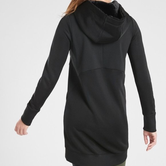 Nwt Athleta Triumph Luxe Shine Hoodie 